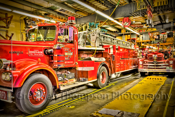 Restored Fire Trucks